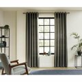 Kd Mueble 63 in. Smoke Intensions Single Curtain Rod Kit, Grey KD3029678